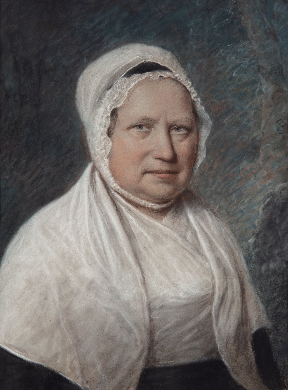 Bayan Betsy Price (kağıt üzerinde pastel) by James Junior Sharples