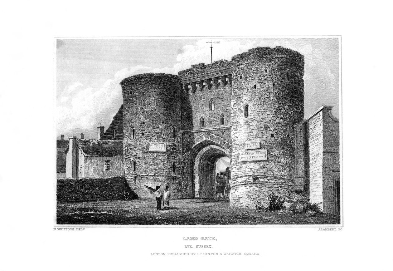 Kara Kapısı, Çavdar, Doğu Sussex, 1829. by James Lambert