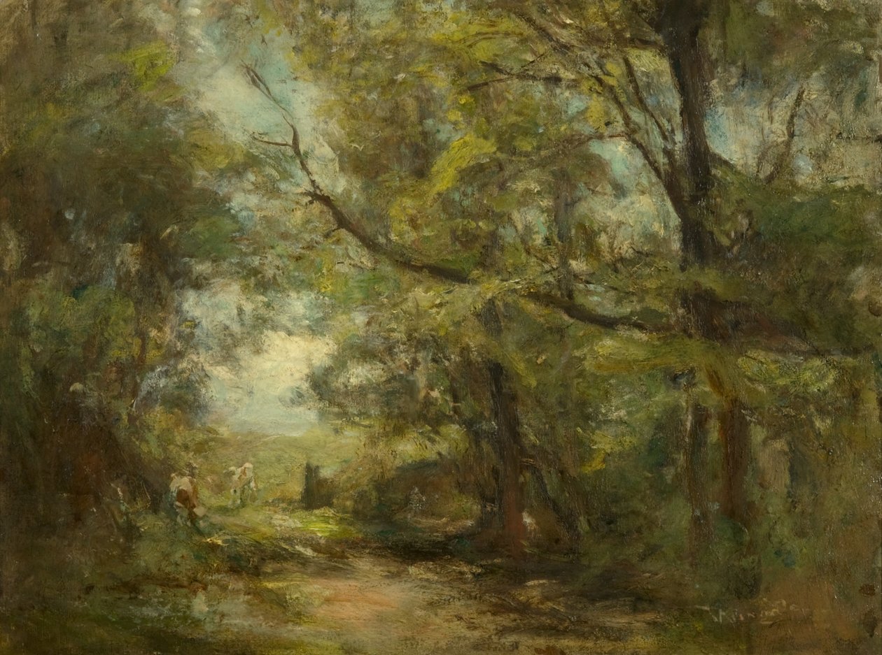 Manzara (tuval üzerine yağlı boya) by James Lawton Wingate