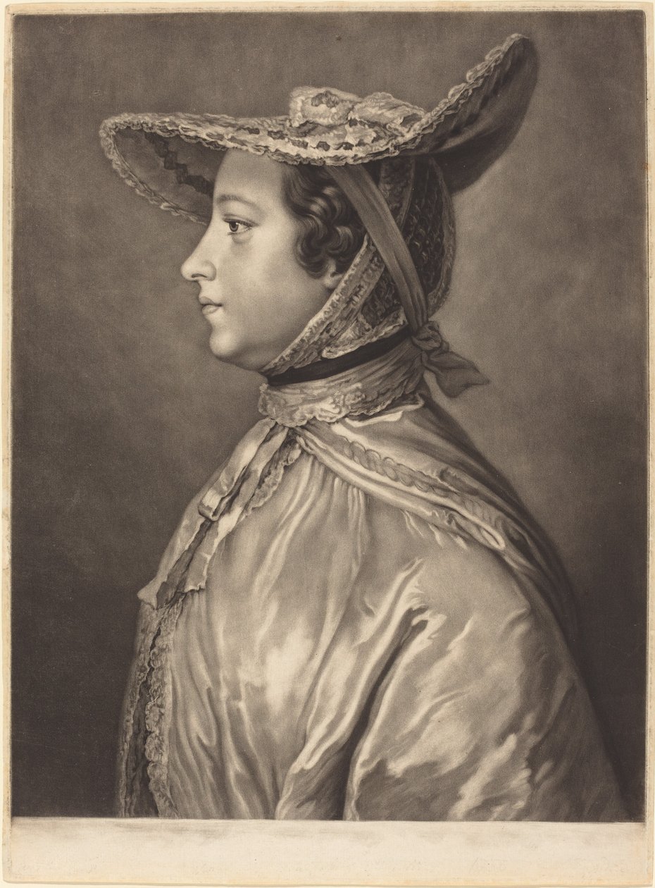 Katherine, Lincoln Kontesi by James MacArdell after William Hoare