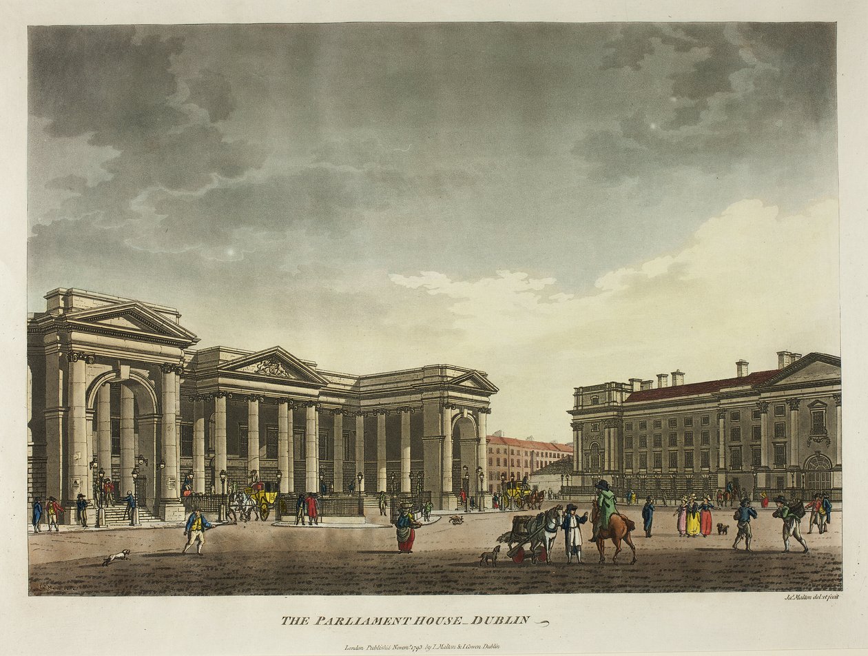 Parlamento Binası - Dublin by James Malton
