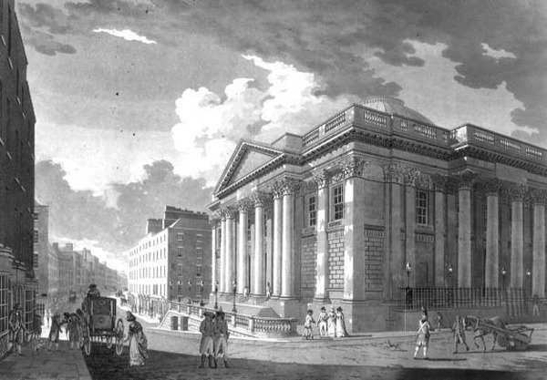 Kraliyet Borsası, Dublin by James Malton