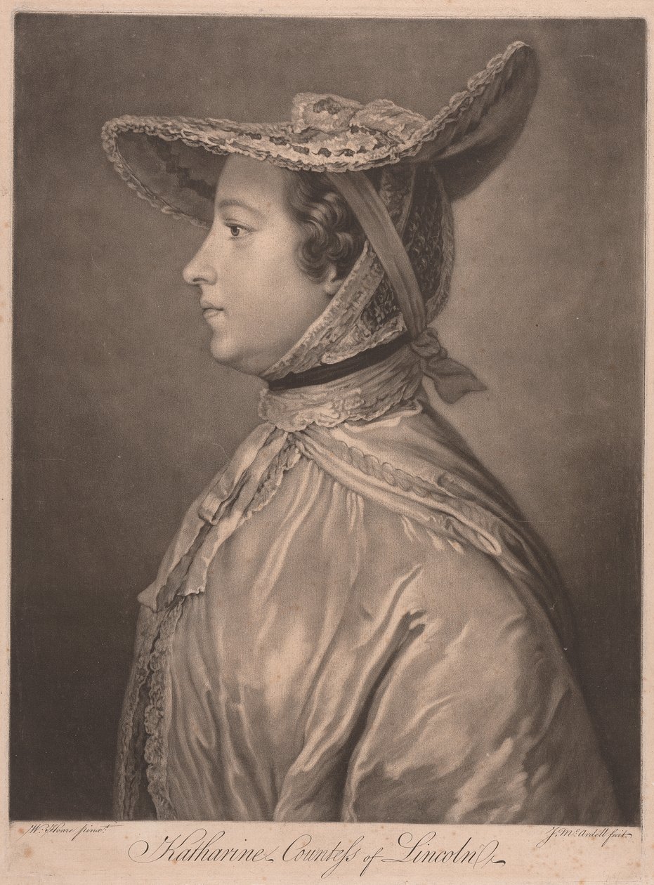 Katharine Lincoln Kontesi by James McArdell