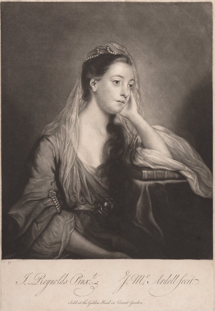 Bayan Horneck by James McArdell