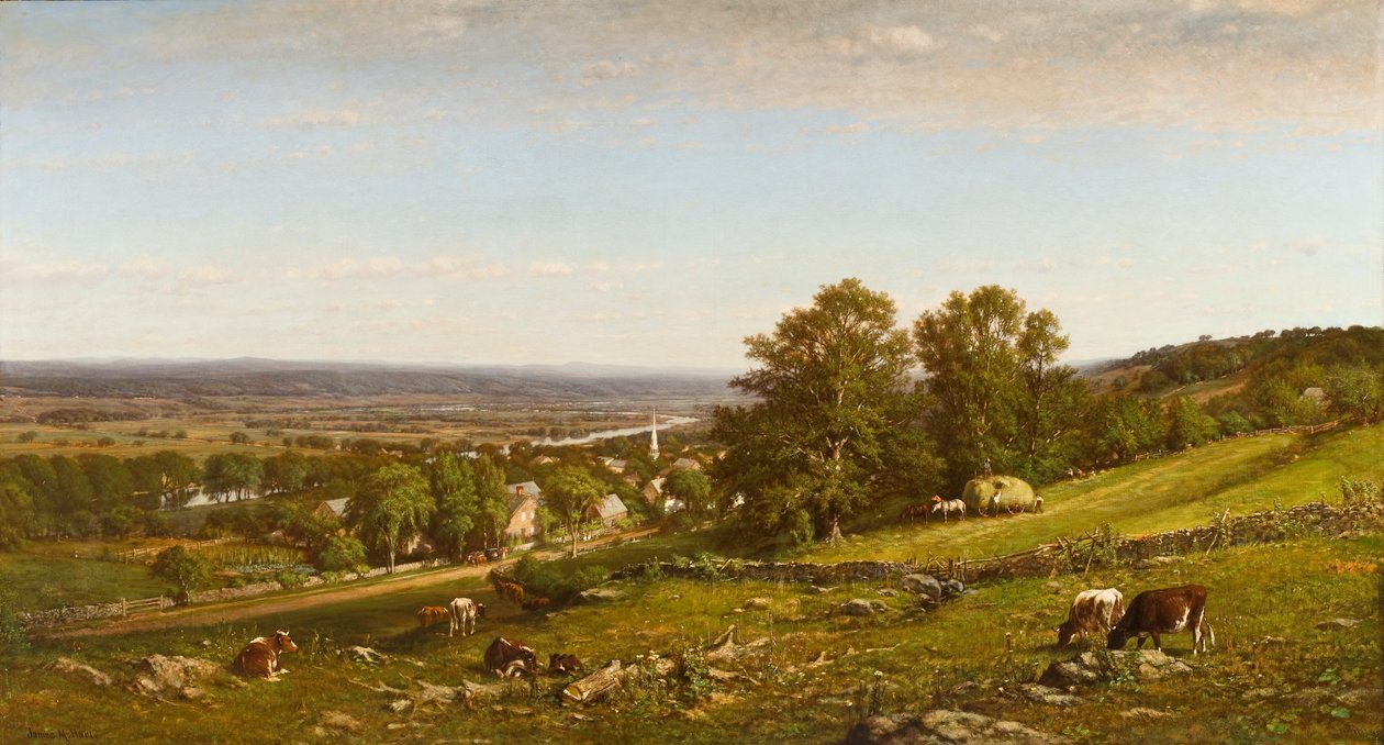 Huzurlu Evler, 1868 by James McDougal Hart