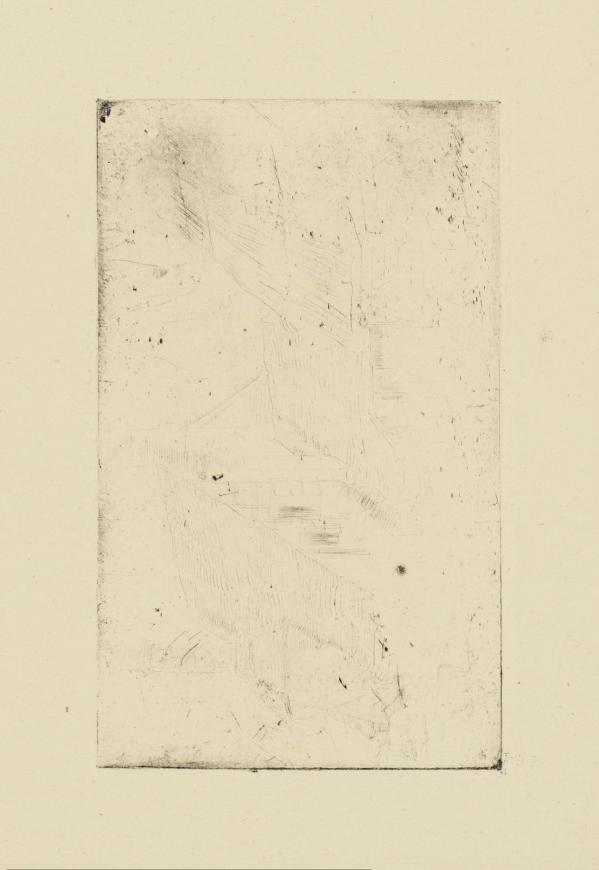 [76] Whistler - Buildings tarafından iptal edilen plakalardan izlenimler. by James Abbott McNeill Whistler