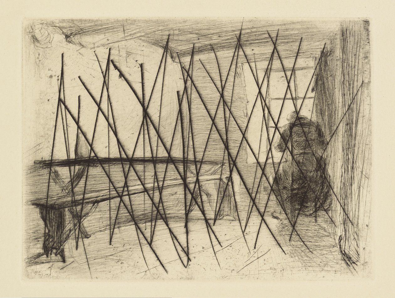 [76] Whistler - The Miser tarafından iptal edilen plaklardan izlenimler. by James Abbott McNeill Whistler