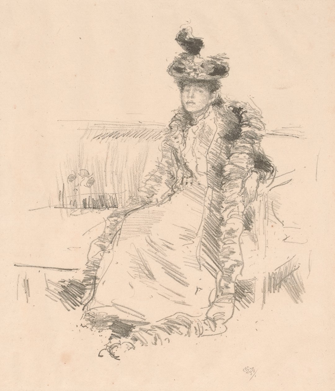 Oturan Bayan by James Abbott McNeill Whistler
