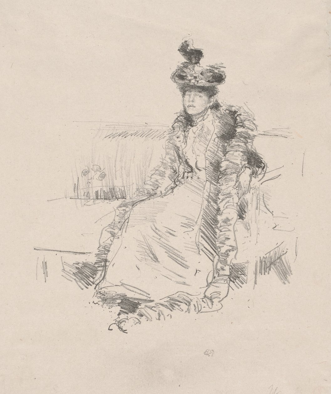 Oturan Bayan by James Abbott McNeill Whistler
