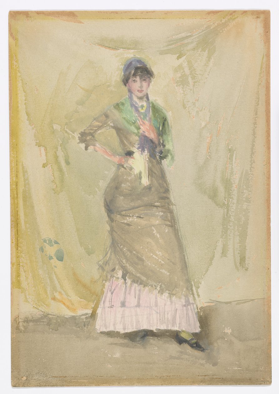 Yeşil Bir Not by James Abbott McNeill Whistler