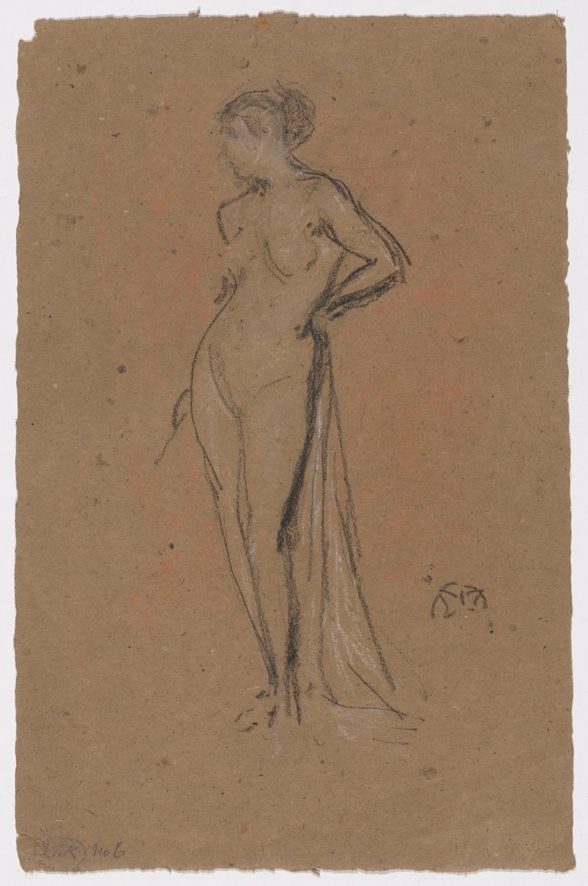 Çıplak Bir Figür by James McNeill Whistler
