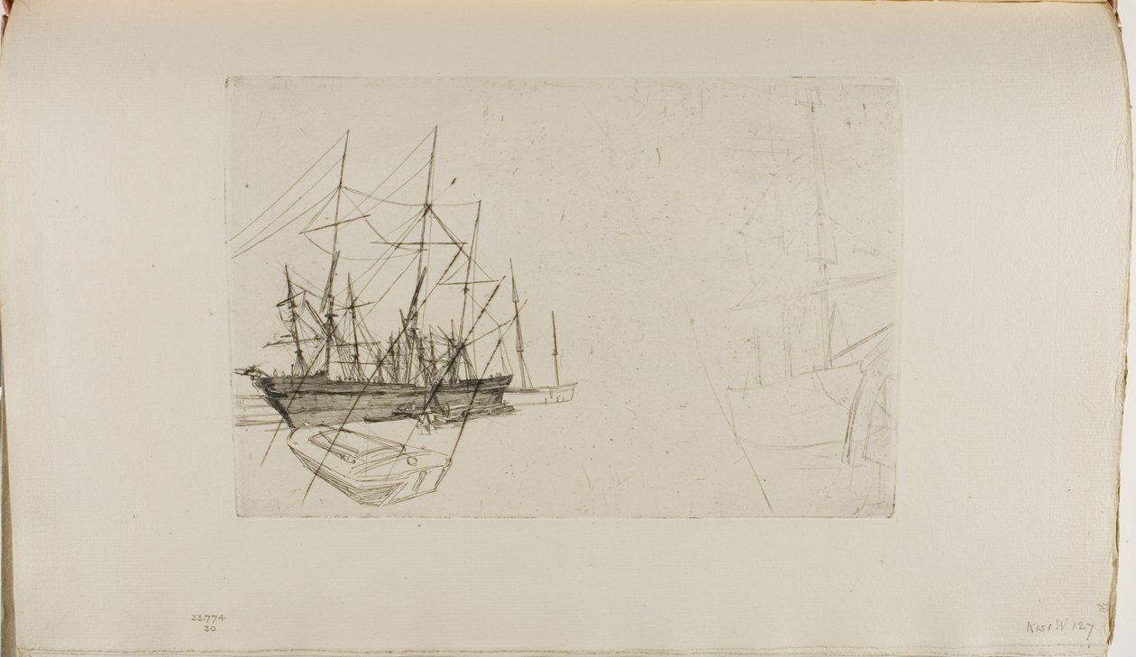 Nakliye Kroki by James Abbott McNeill Whistler