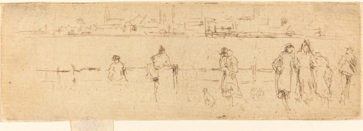 Set Üzerine Bir Eskiz by James Abbott McNeill Whistler