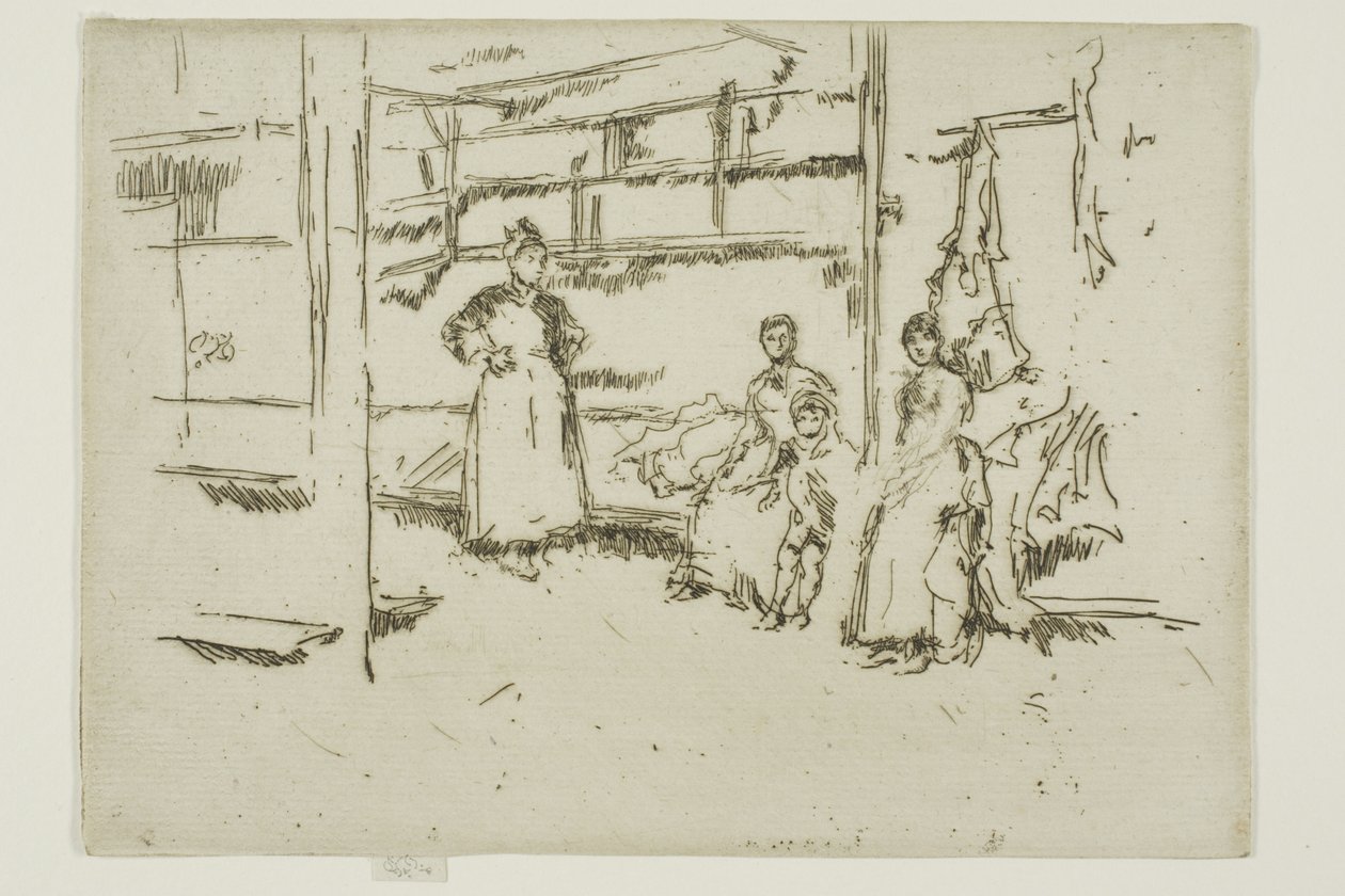 Satış Sonrası, Kıyafet Değişimi, Houndsditch by James Abbott McNeill Whistler