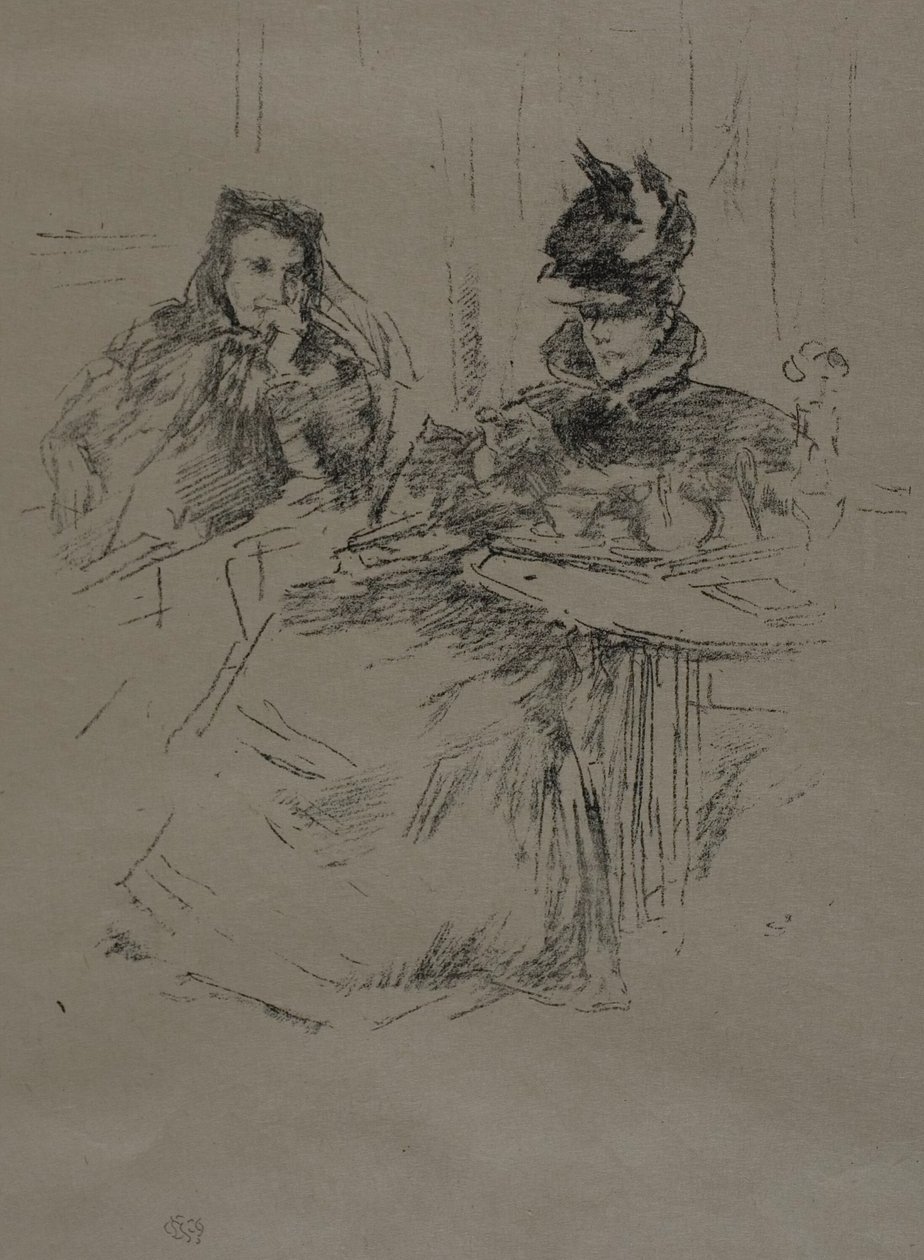 Beş çayı by James Abbott McNeill Whistler