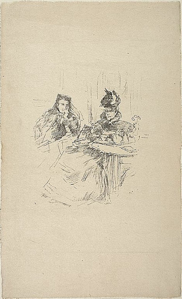 Beş çayı by James Abbott McNeill Whistler