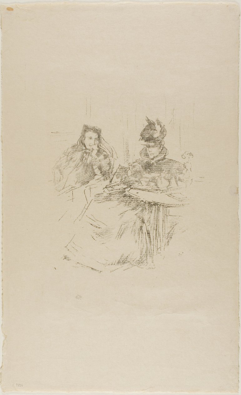 Beş çayı by James Abbott McNeill Whistler