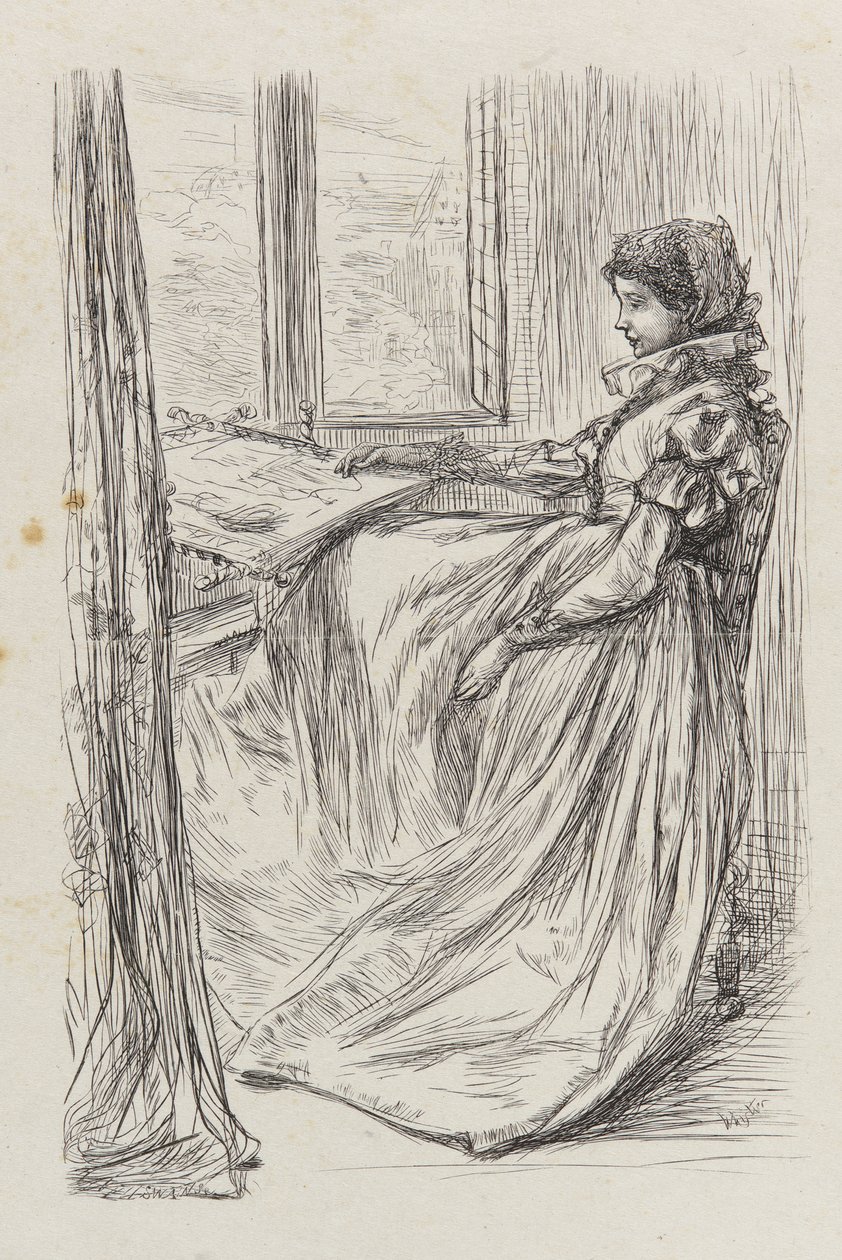 <em>Bartholomew Katliamından Önce Sabaha</em> Bir Örnek by James Abbott McNeill Whistler