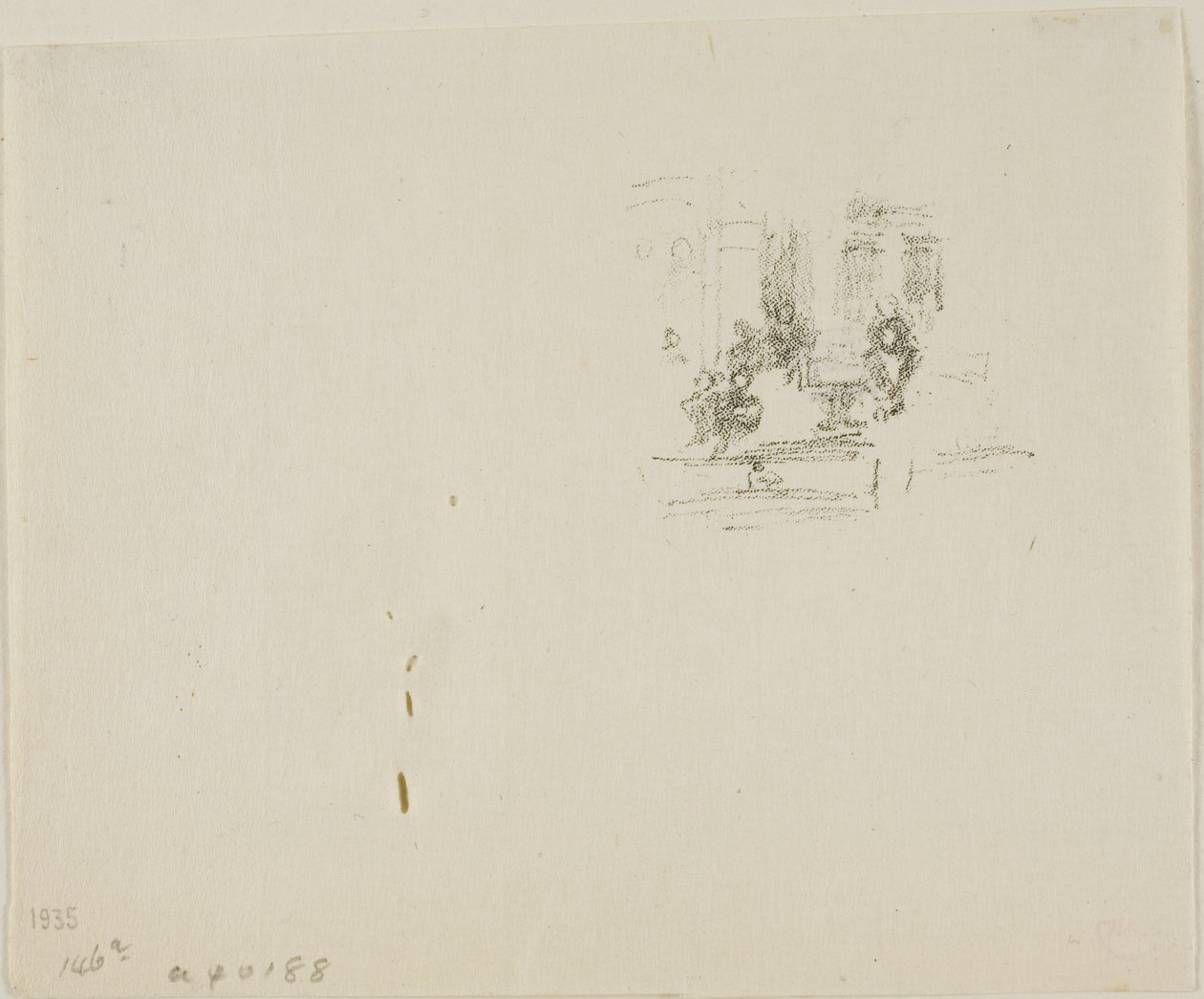 Bir İç Mekan by James Abbott McNeill Whistler