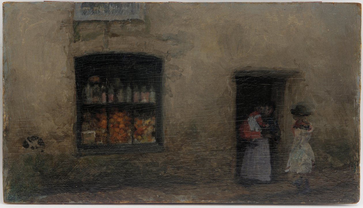 Turuncu Nota: Tatlı Dükkanı by James Abbott McNeill Whistler