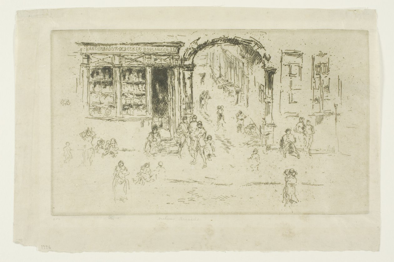 Archway, Brüksel by James Abbott McNeill Whistler