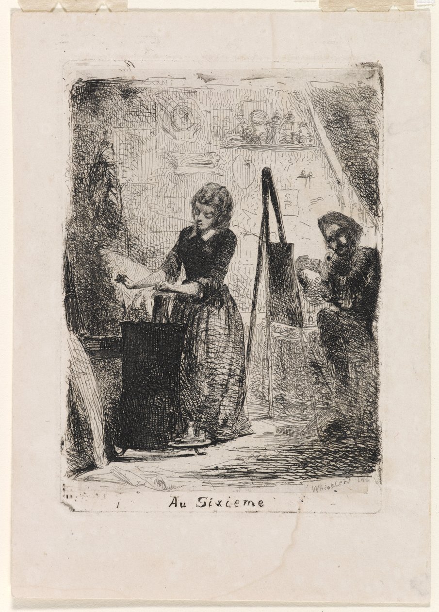 altıncı by James Abbott McNeill Whistler