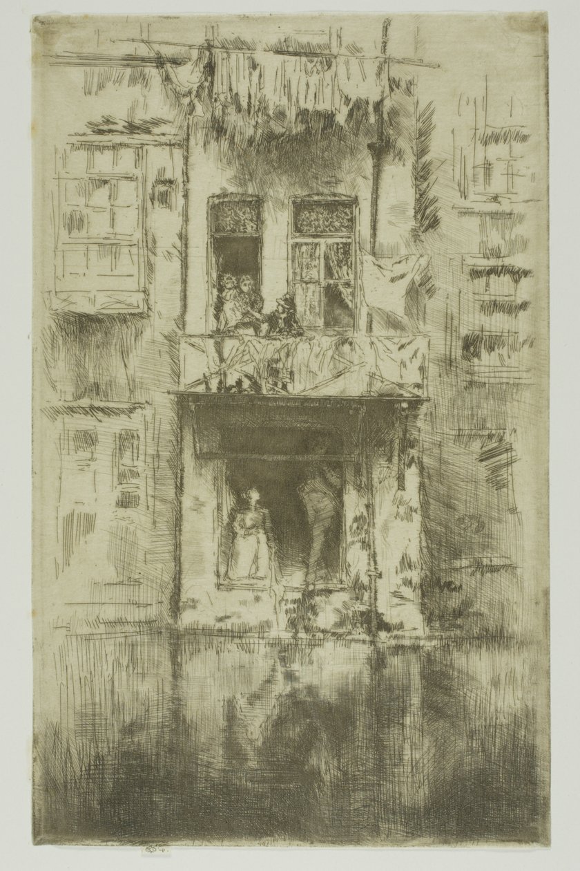 Balkon, Amsterdam by James Abbott McNeill Whistler