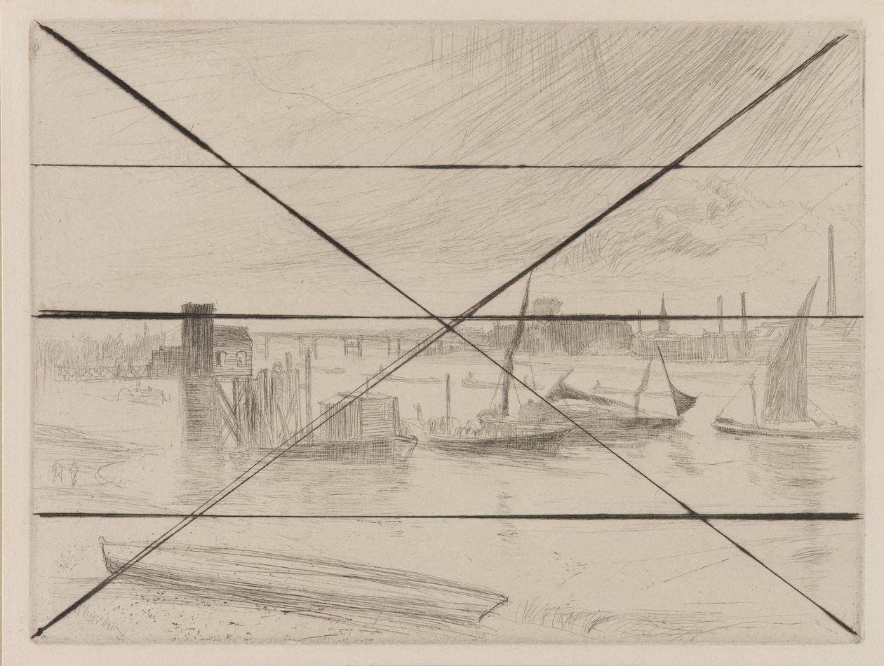 Battersea Şafağı (Cadogan İskelesi) by James Abbott McNeill Whistler