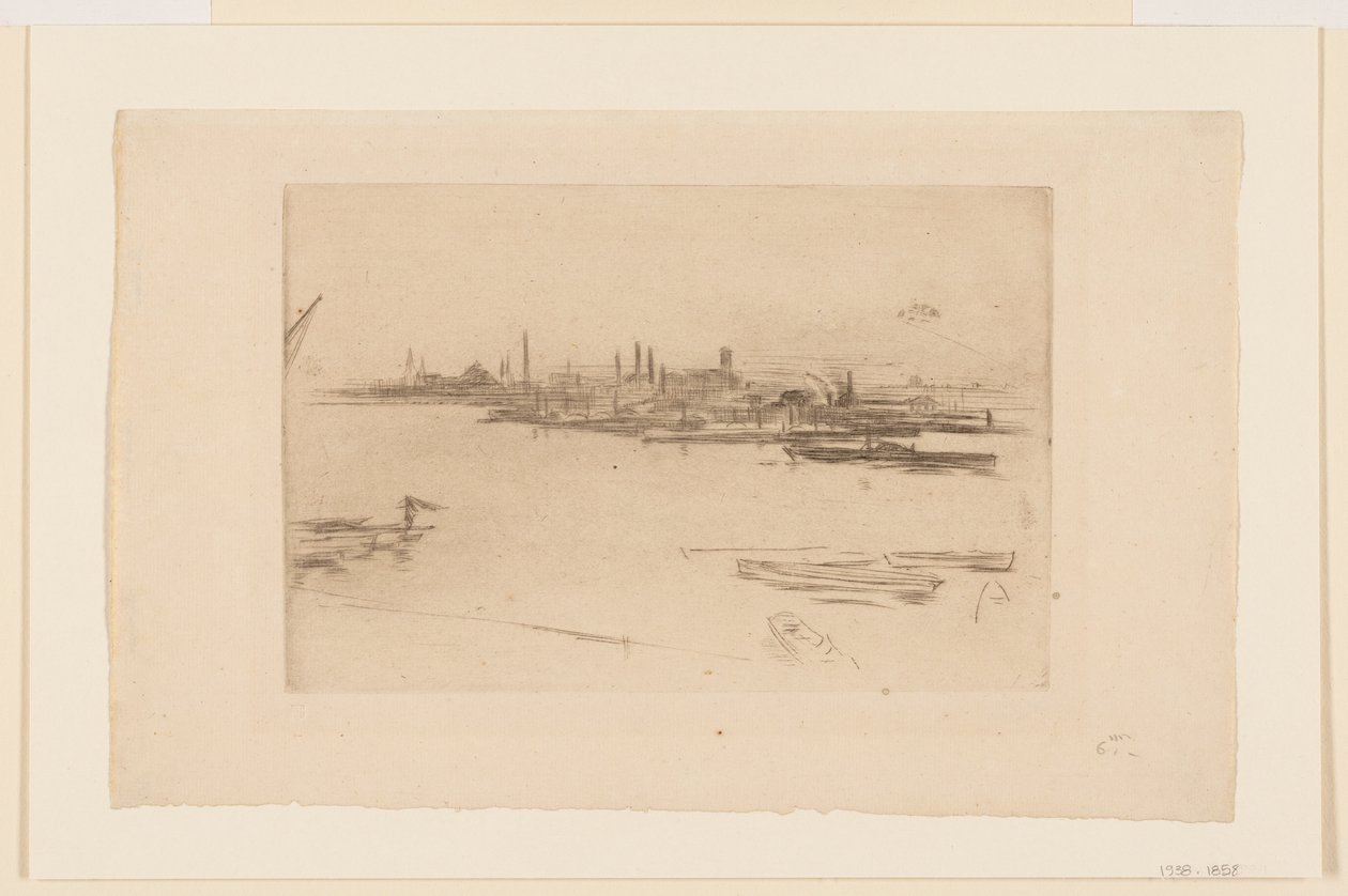 Battersea Sabahı by James Abbott McNeill Whistler