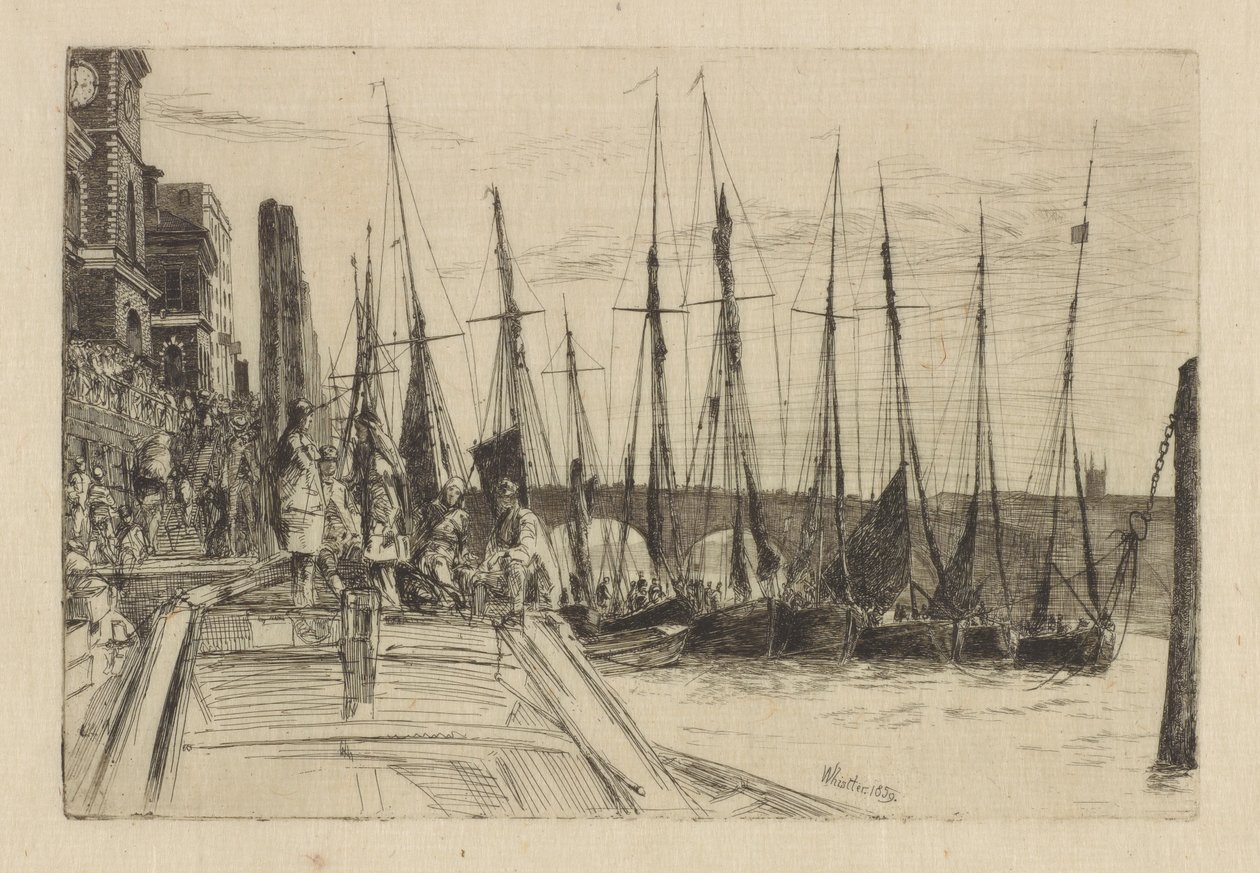 fatura kapısı by James Abbott McNeill Whistler