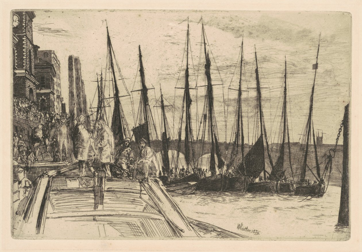 fatura kapısı by James Abbott McNeill Whistler