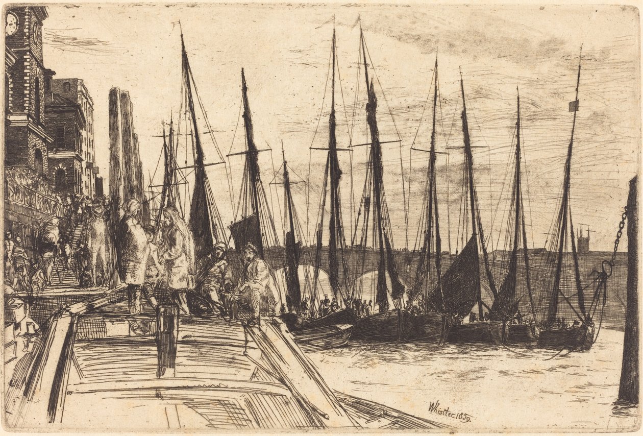 fatura kapısı by James Abbott McNeill Whistler
