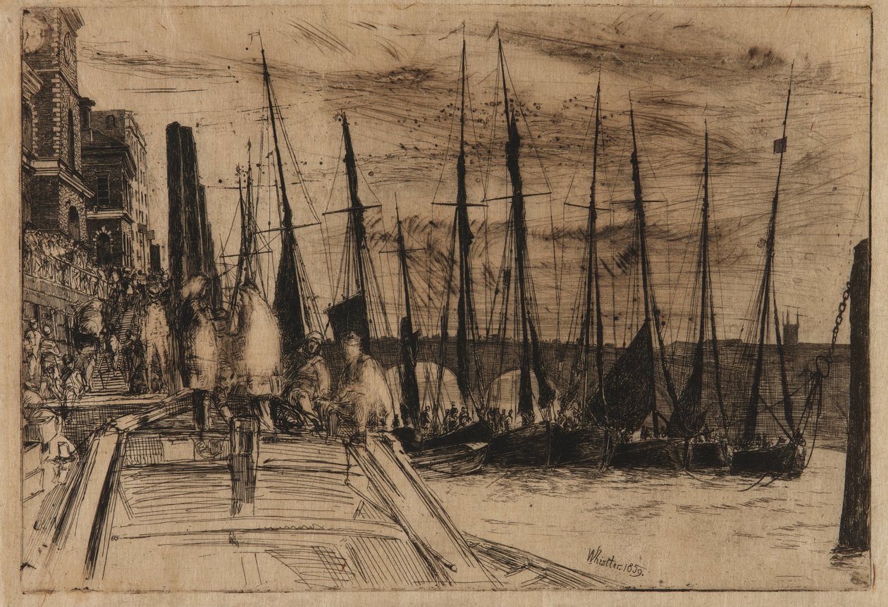 fatura kapısı by James Abbott McNeill Whistler