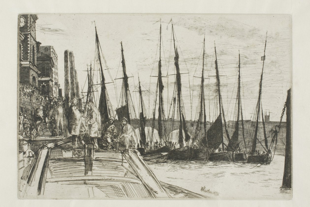 fatura kapısı by James Abbott McNeill Whistler