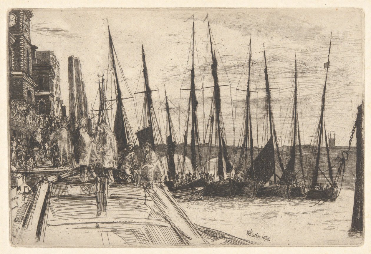 fatura kapısı by James Abbott McNeill Whistler