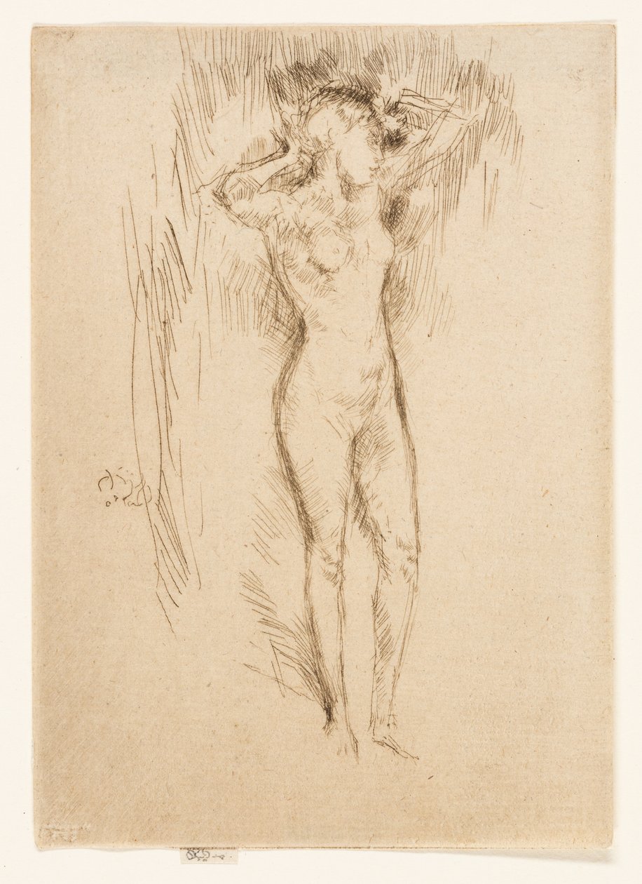 Saçı Bağlamak by James Abbott McNeill Whistler
