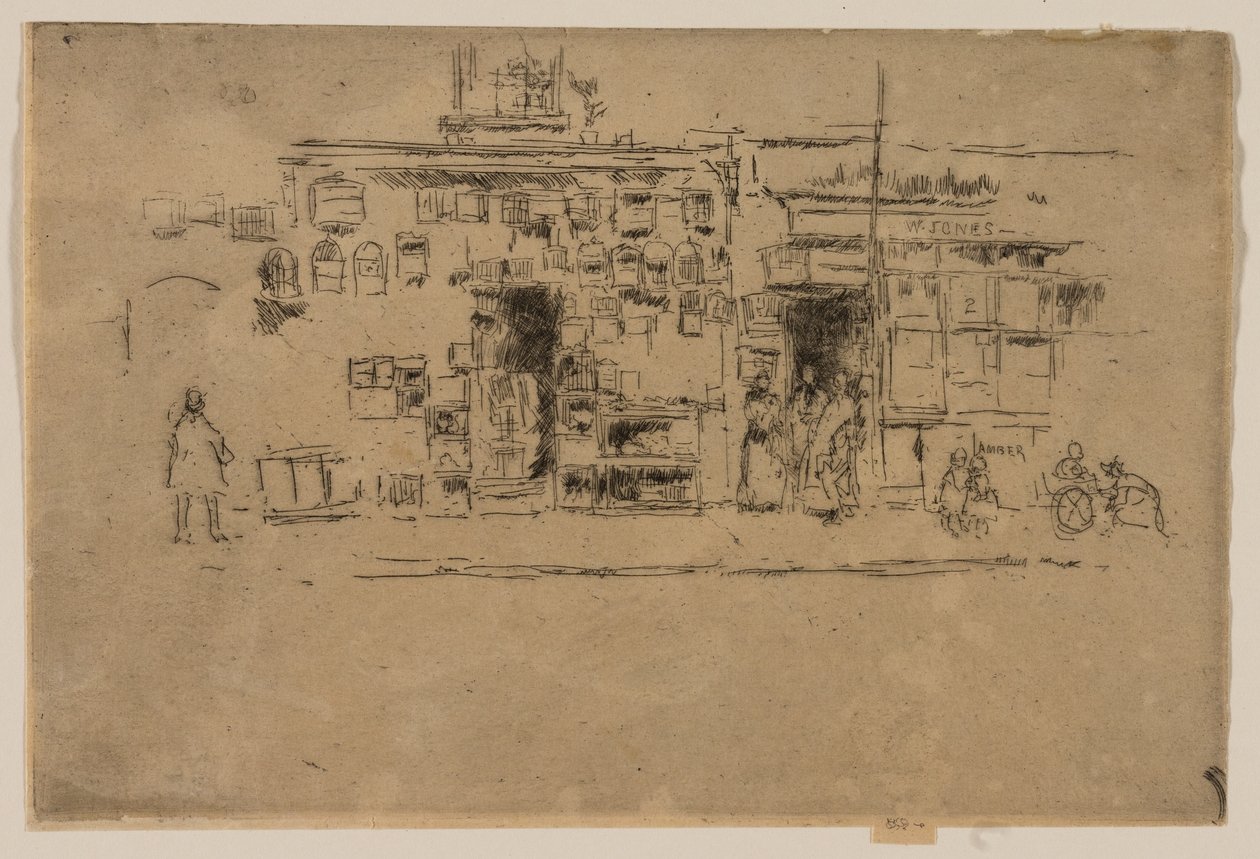 Kuş Kafesleri, Chelsea by James Abbott McNeill Whistler