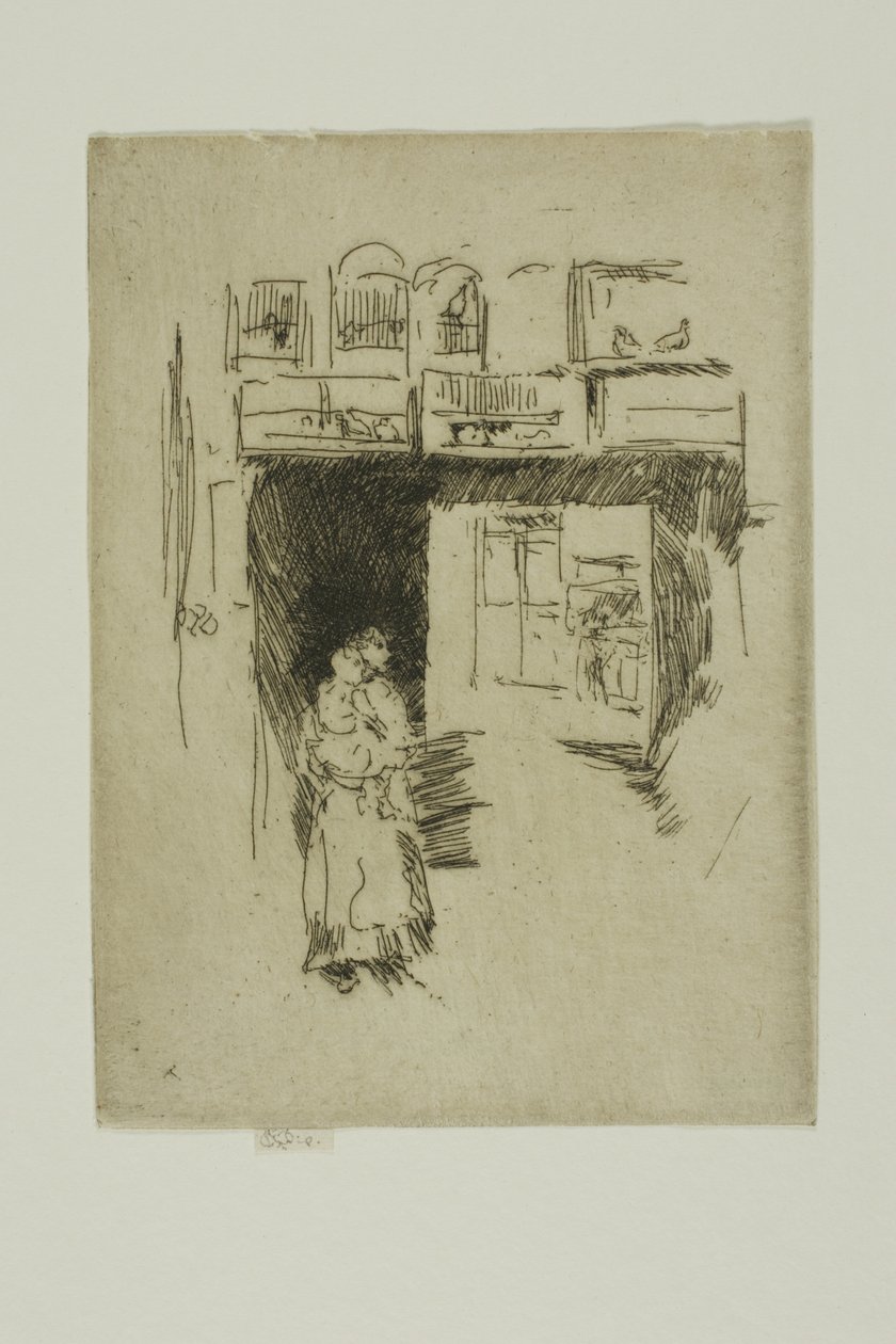 Kuş Dükkanı - Yedi Kadran by James Abbott McNeill Whistler