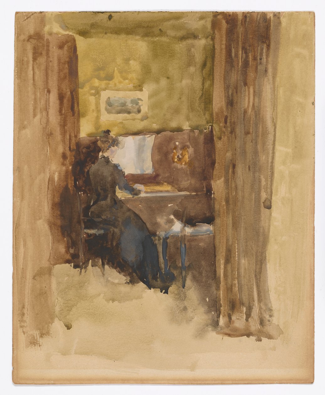 Kahverengi Bravura by James Abbott McNeill Whistler