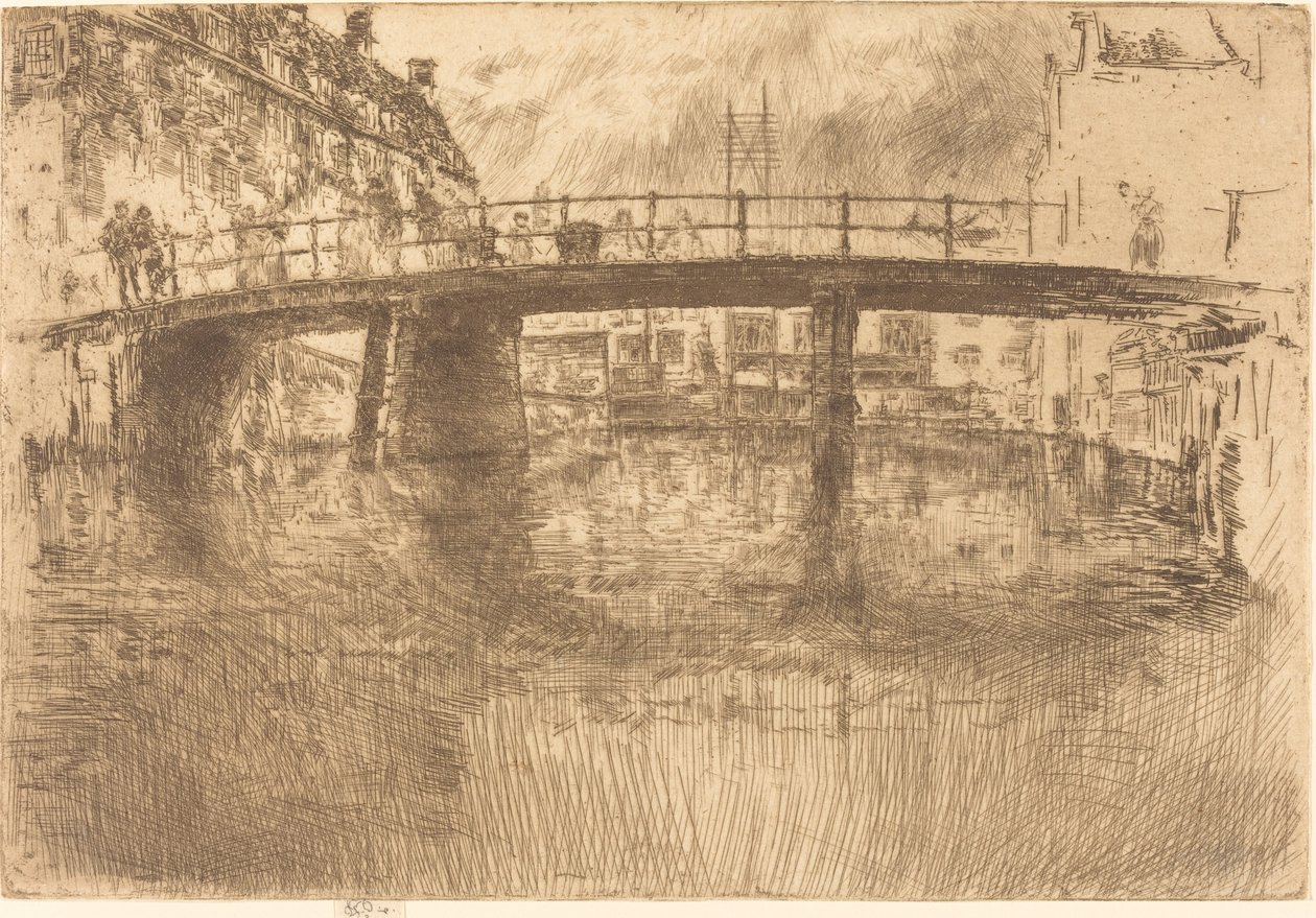 Köprü, Amsterdam by James Abbott McNeill Whistler