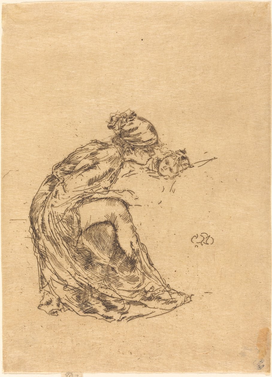 Cameo, No.I by James Abbott McNeill Whistler