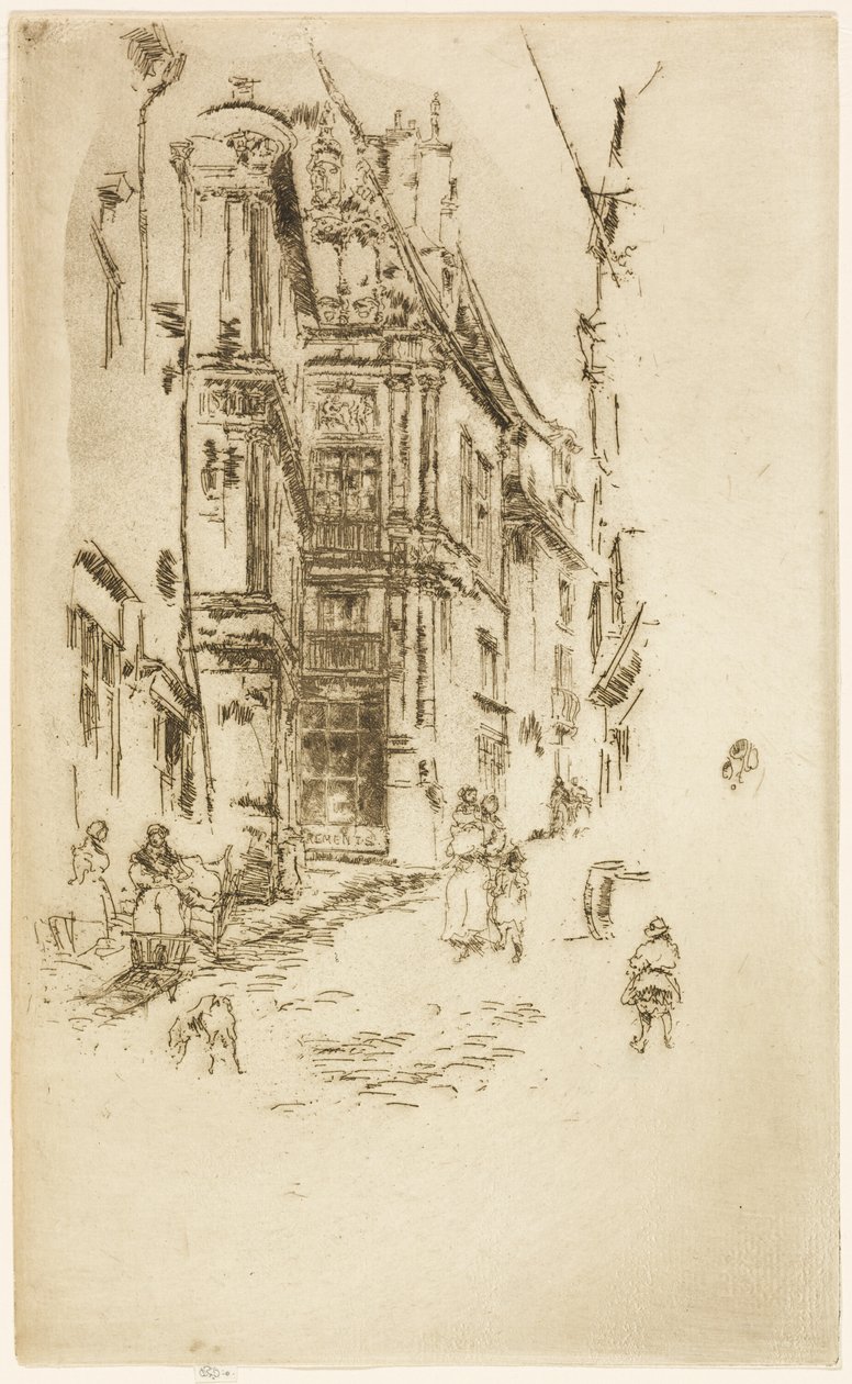Başbakanlık, Loches by James Abbott McNeill Whistler