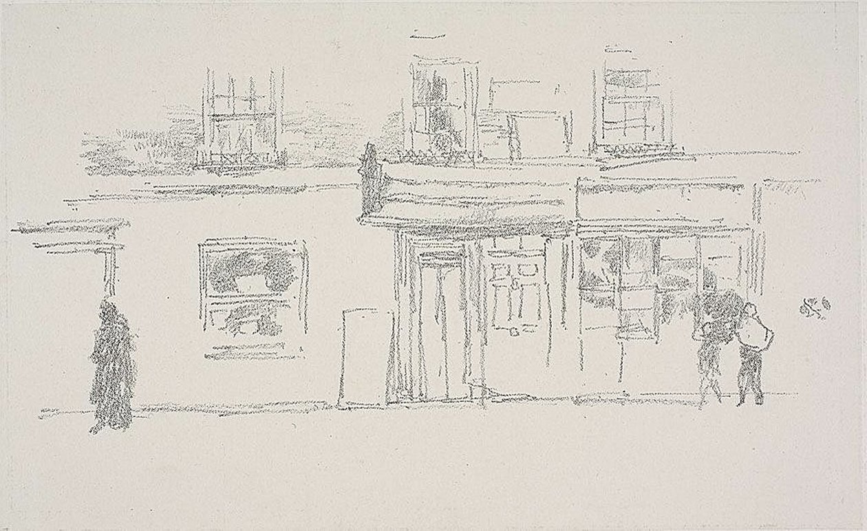 Chelsea Mağazaları by James Abbott McNeill Whistler