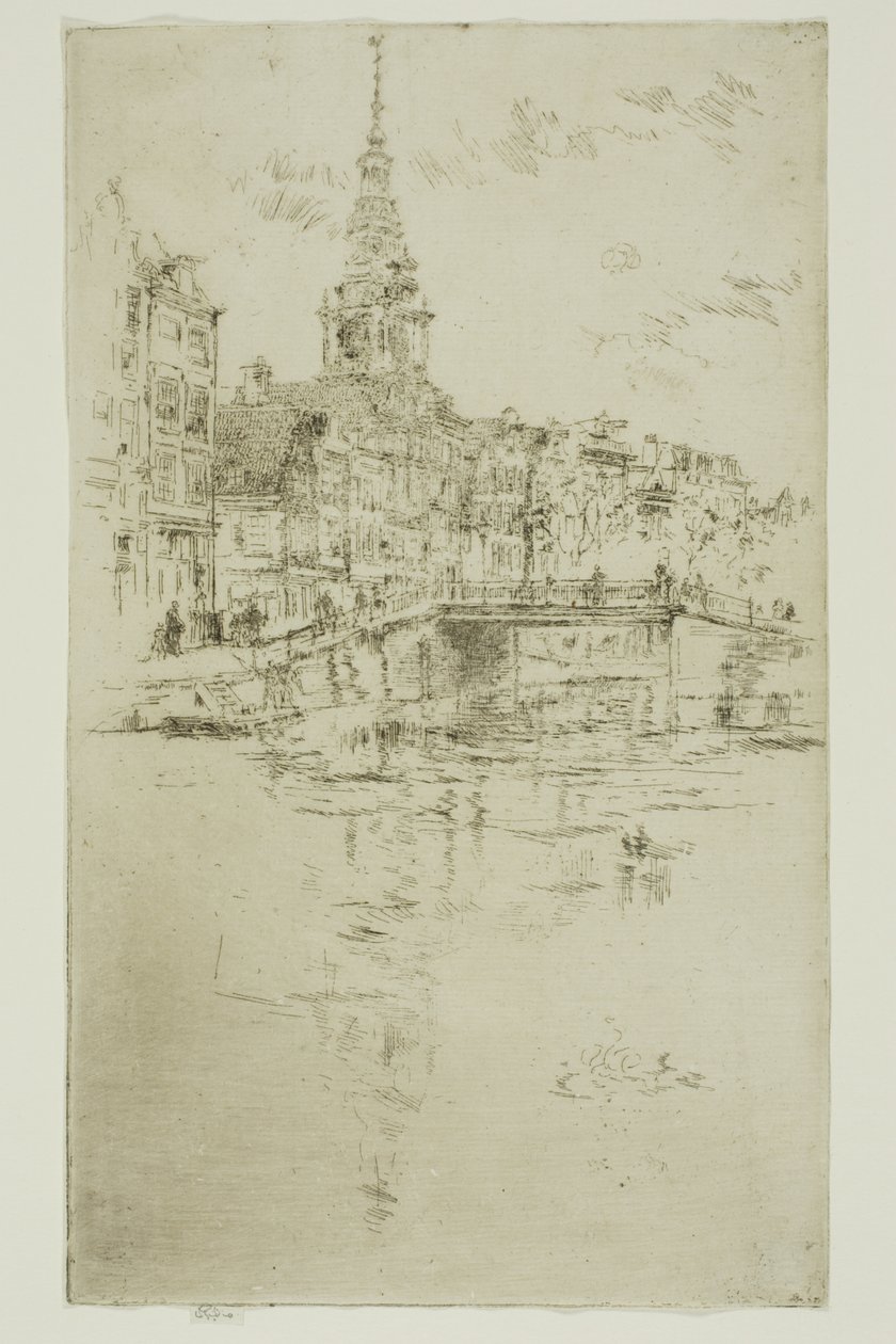 Kilise, Amsterdam by James Abbott McNeill Whistler