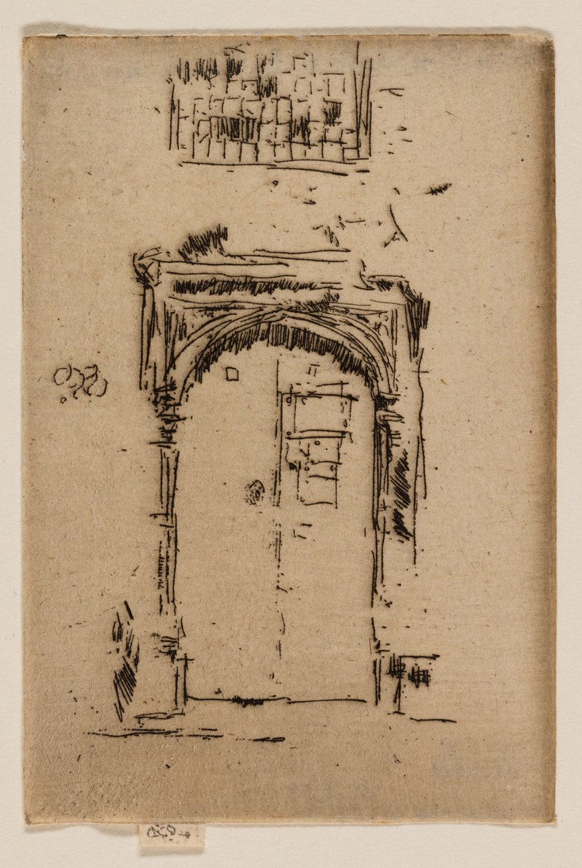 Kilise Kapısı, Edgware İzlenim: Chicago Sanat Enstitüsü Chicago Sanat Enstitüsü(1924.659)Kilise Kapısı, Edgware by James Abbott McNeill Whistler