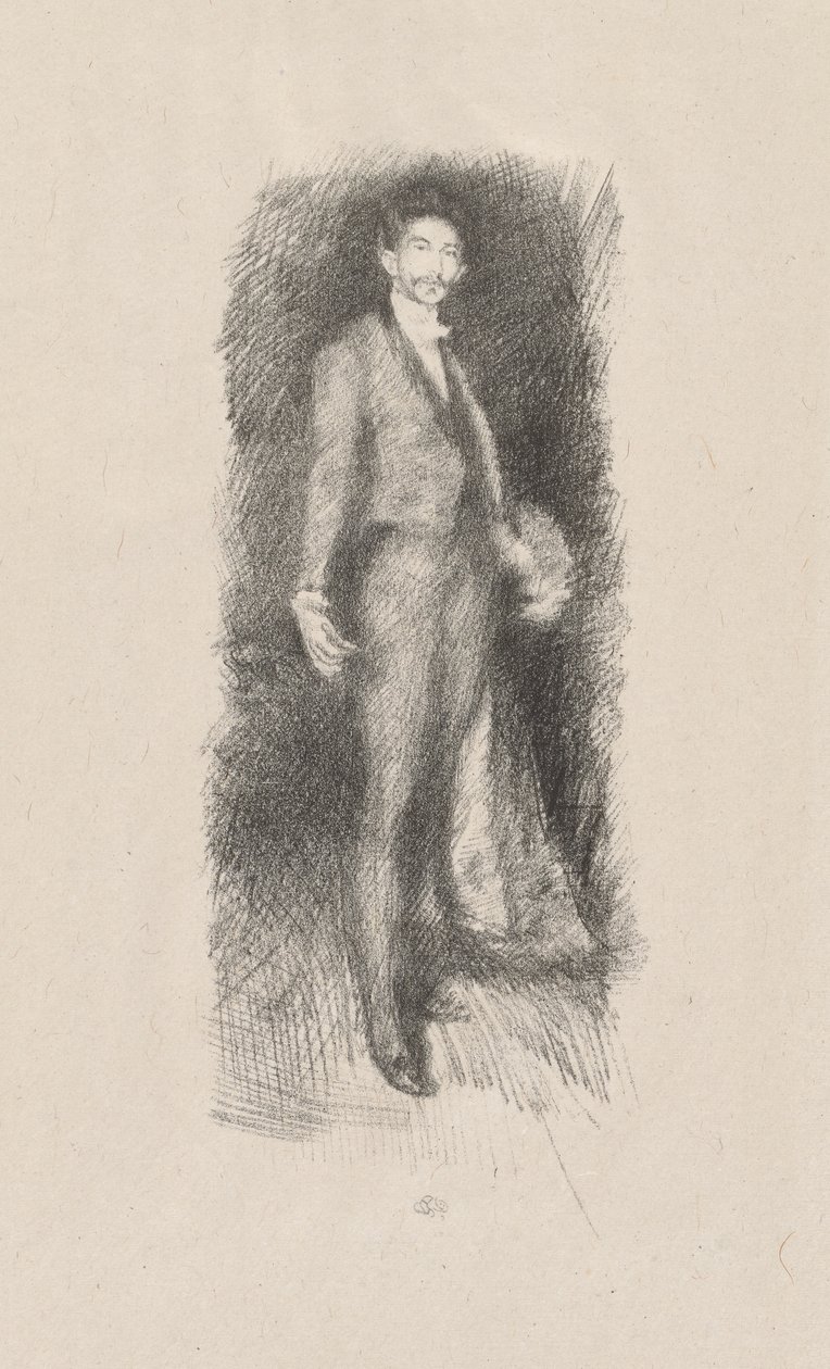 Kont Robert de Montesquiou, No. 2 by James Abbott McNeill Whistler