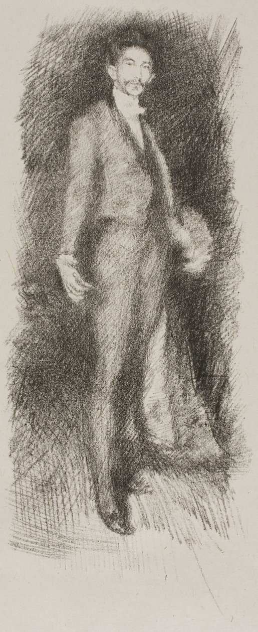 Kont Robert de Montesquiou, No. 2 by James Abbott McNeill Whistler