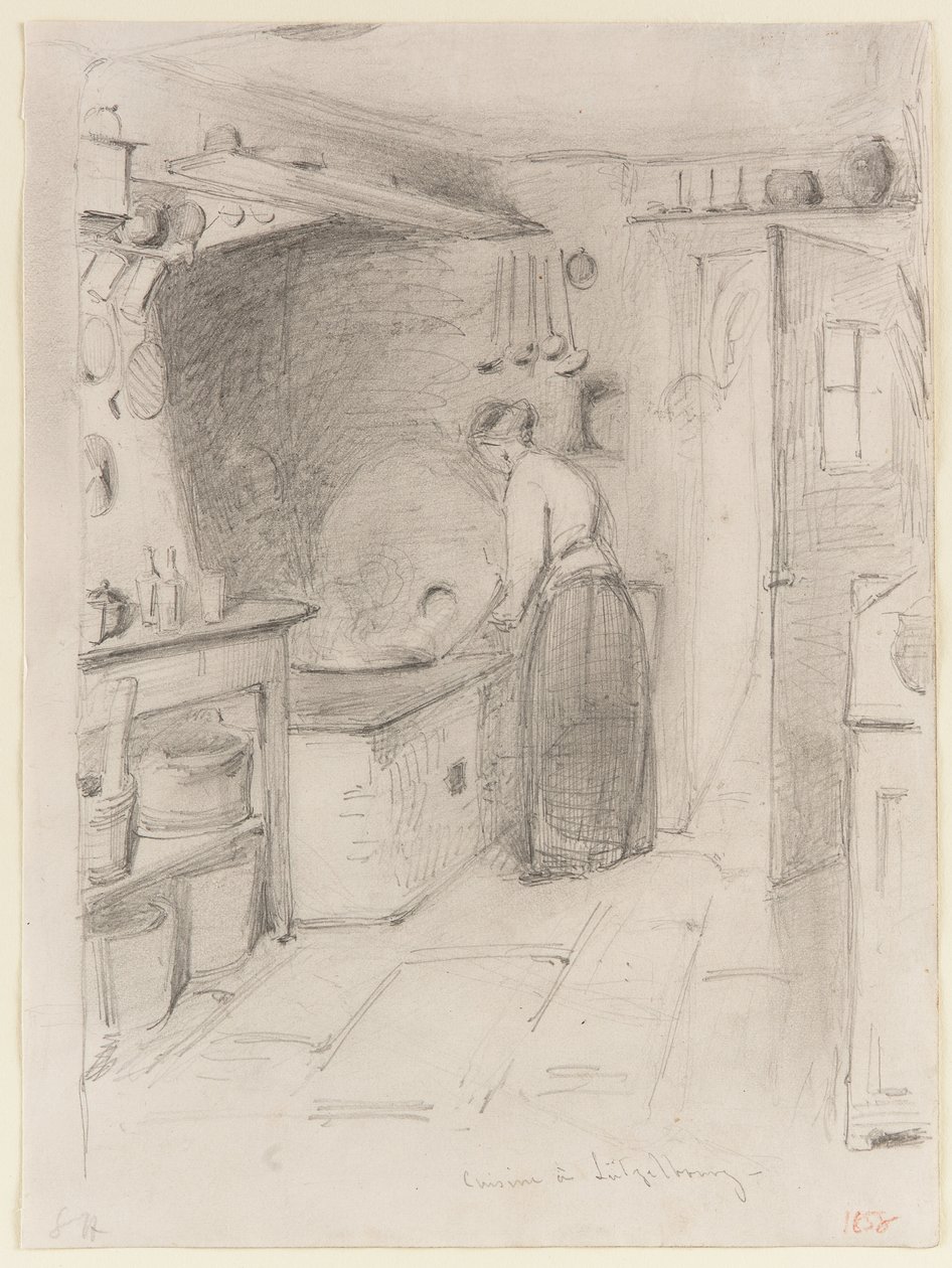 Lutzelbourg mutfağı by James Abbott McNeill Whistler