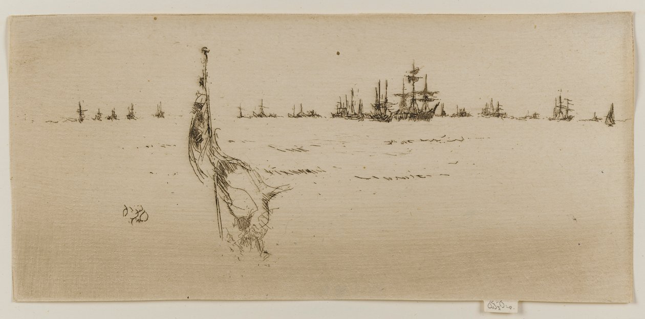 Bayrağı Daldırmak by James Abbott McNeill Whistler