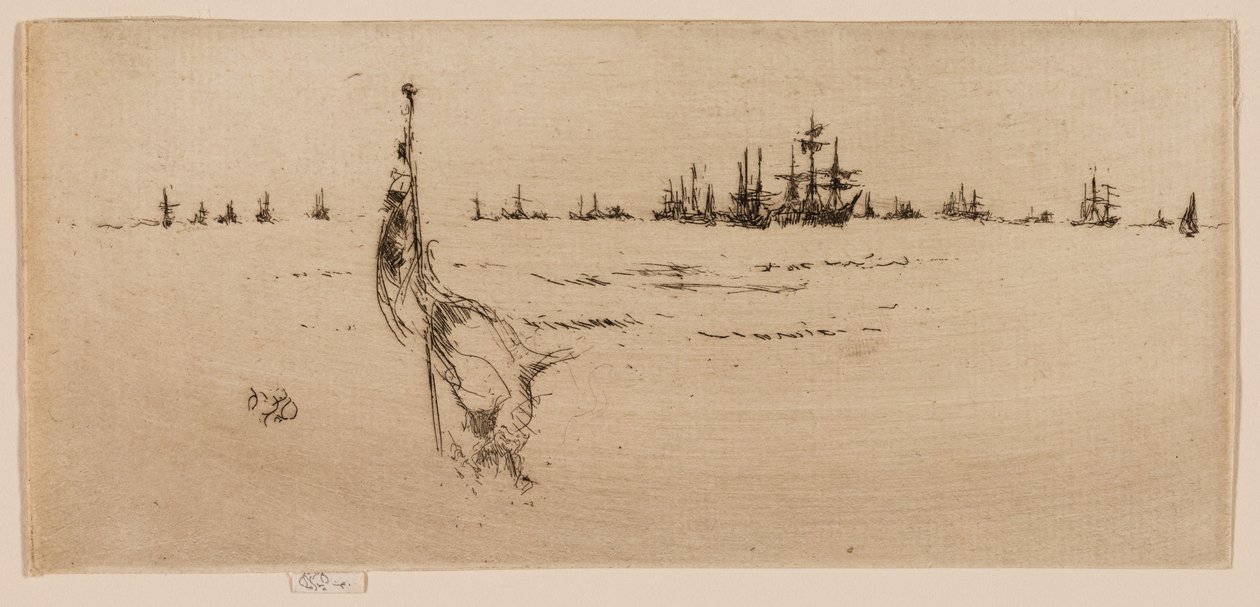 Bayrağı Daldırmak by James Abbott McNeill Whistler